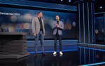 Frank Svensson och Henrik Lampa i dialog i Studio Ett, Dustin Expo Connected 2021