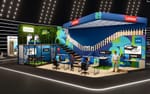 Lenovos virtuella 3D-mässmonter på Dustin Expo Connected 2021 i Twebcast