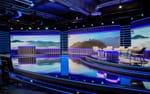Studio Flex på Scandic Infra City med högblank scenmatta, 2021