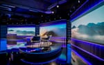 Scendekor och teknik i Studio Flex, Scandic Infra City 2021