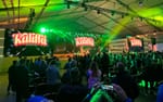 Kaliffa live på företagsevent med LED-vägg och scenljus, ATEA kickoff Bosön