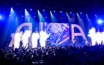 Benjamin Ingrosso helbild pa scen med A-bokstaver och LED, ATEA Boson 2023