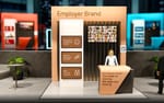 Virtuell 3D-mässmonter i Twebcast, Dustin Benelux lansering pandemin