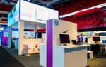 HP-monter i två våningar på Dustin Expo 2015, Avicii Arena