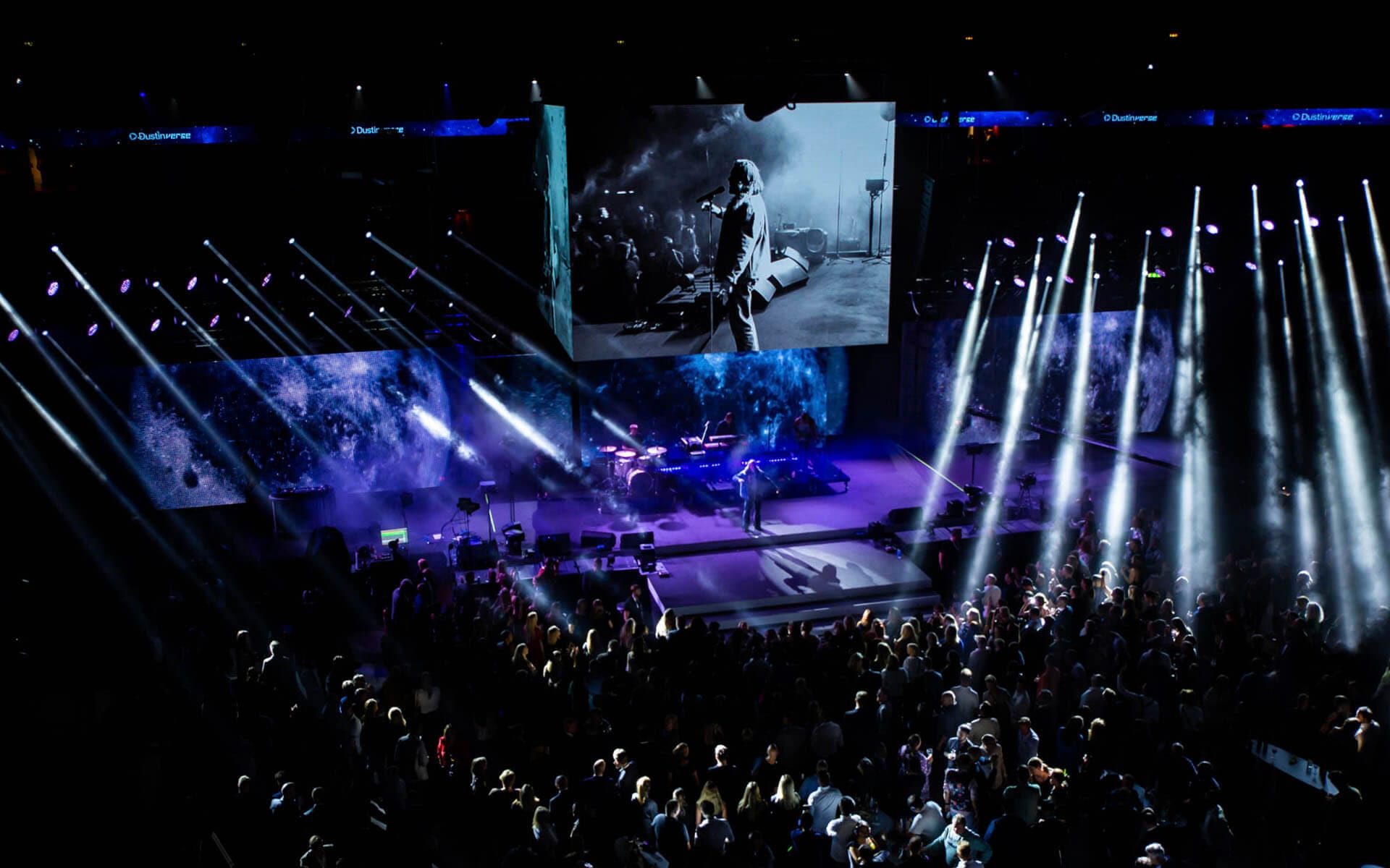 Benjamin Ingrosso live på scen, Dustin Summit 2022 Avicii Arena