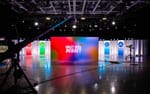 Bakom kulisserna i Expressens partiledardebatt-studio 2022 med kameror och teknikuppbyggnad
