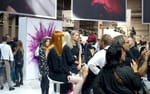 Hårmodeller i tävlingsområdet, Goldwell Global Zoom 2017 internationell tävling Barcelona