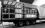EDGE-trailers med eventteknik för transport från Sverige till Barcelona