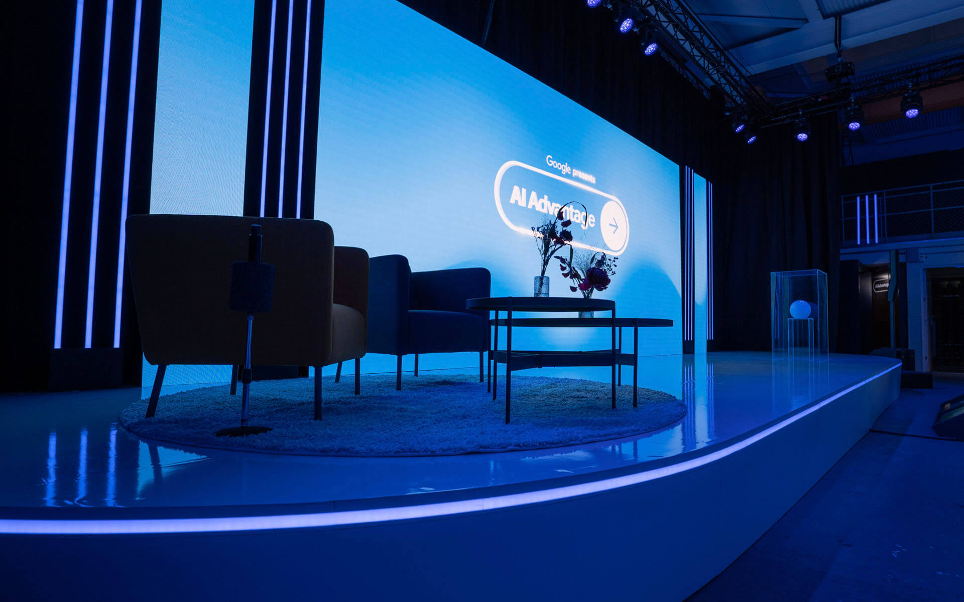 Företagsevent i A Stage, A House Stockholm – Google AI Advantage 2023