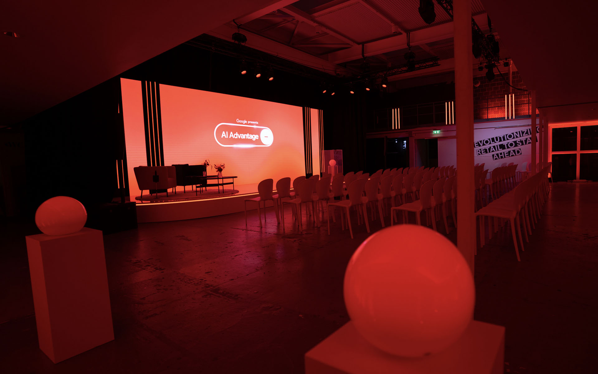 Scenografidetalj, A Stage A House Stockholm – Google AI Advantage 2023