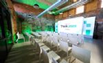 Green Stage i Smedjan med urskuren pixelkorv i MDF