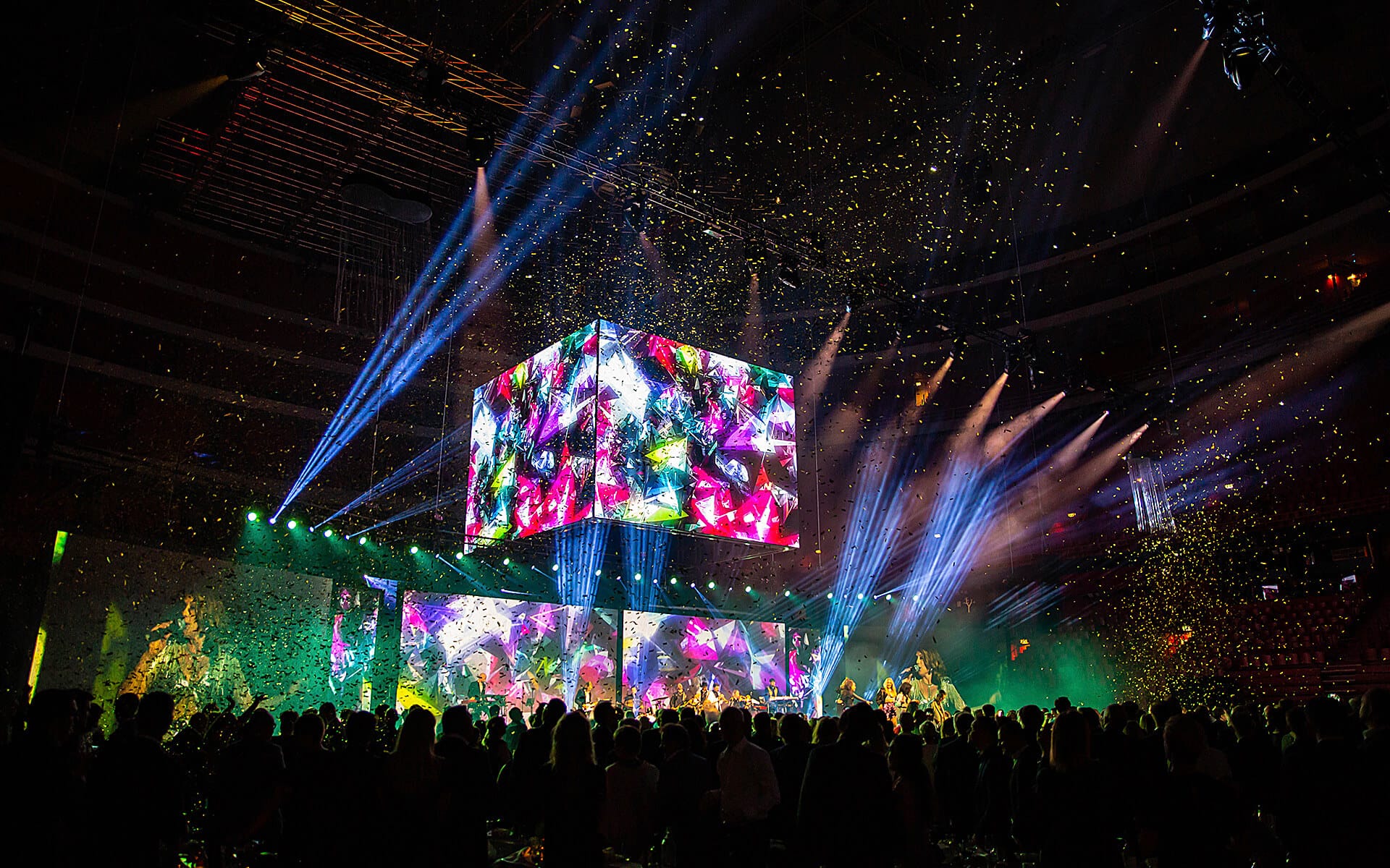 Jill Johnsson närbild på centerstage, ICA-Handlarnas Dag Avicii Arena 2019