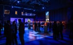 Närbild på gäster i loungemiljö, NATO Industry Forum Scandinavian XPO 2023