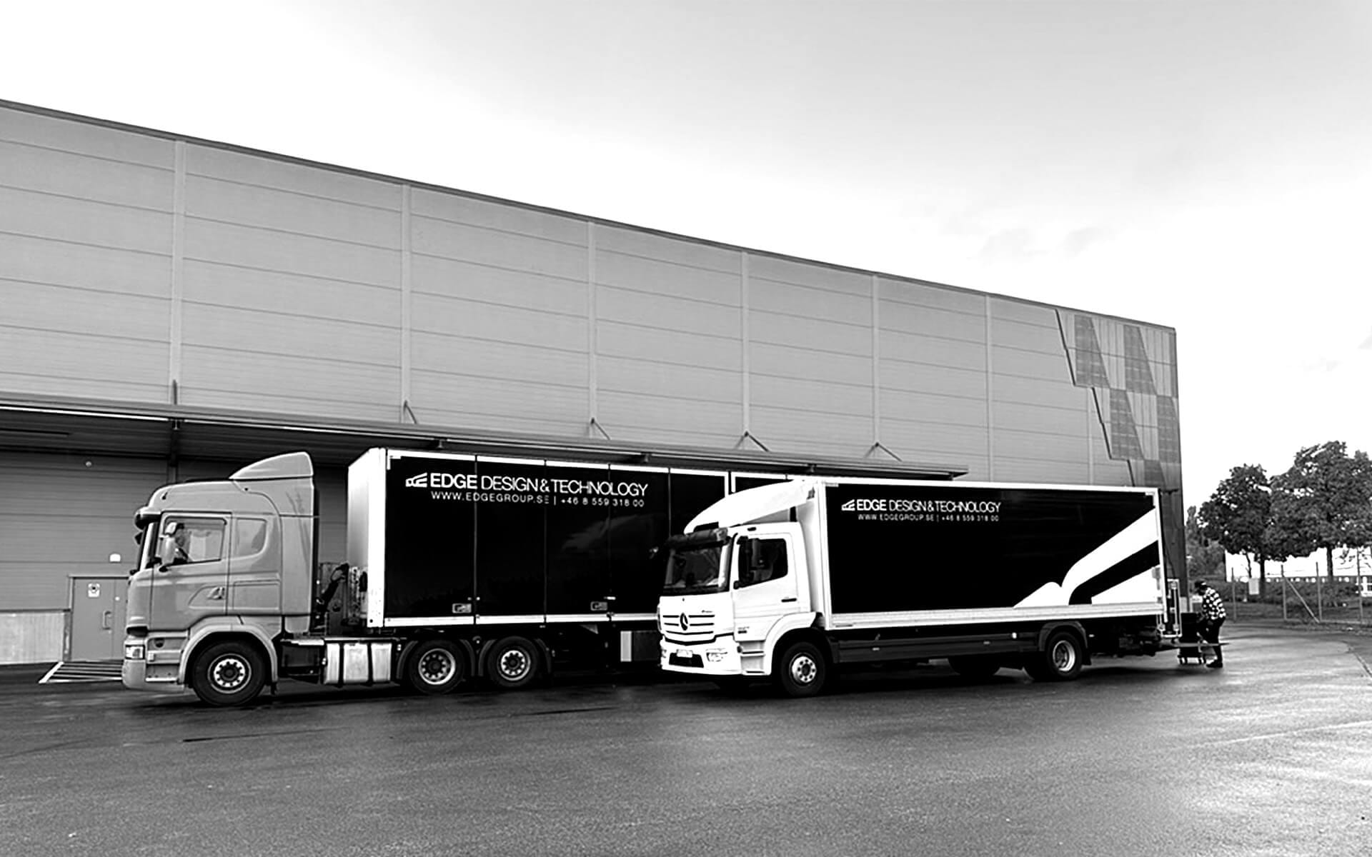 EDGE trailers levererar utrustning till Scandinavian XPO, NATO Industry Forum 2023