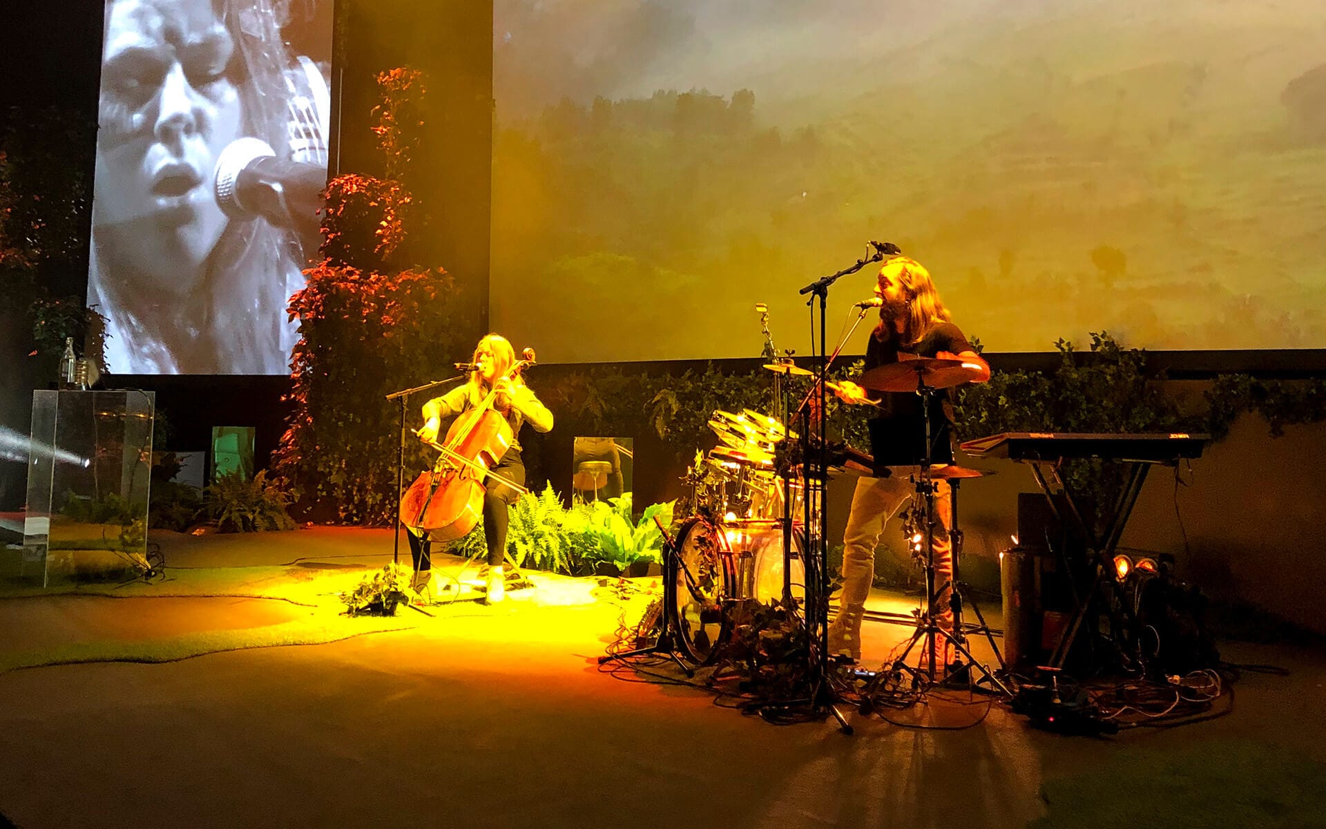 Klassisk musikunderhållning på scen, Stockholm Waterfront A1, Netlight 2019