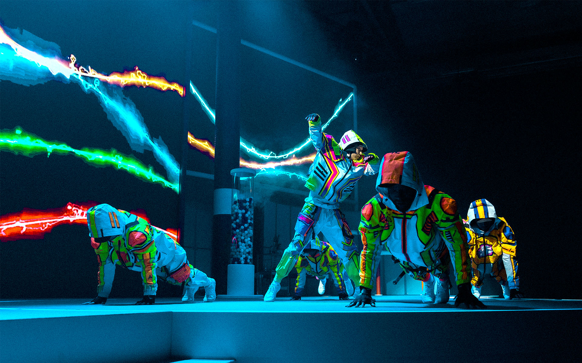 Dancers on the main stage during NextM 2025