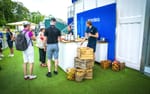 Popup-bar utanför Nordeas VIP-tält, Nordea Masters Bro Hof