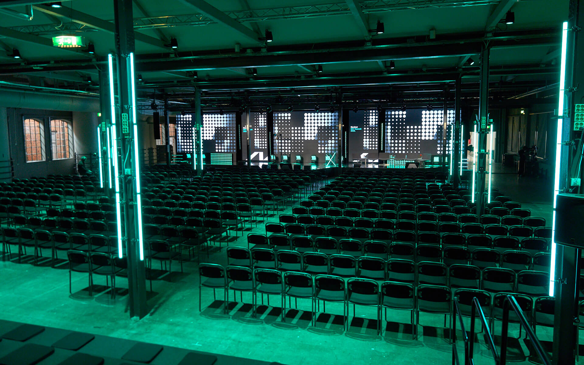 Konferens för 500 gäster i Metallgjuteriet – Nordnet NXT Summit 2023, Nacka Strandsmässan