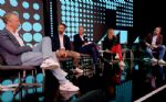 Paneldiskussion på scen – Nordnet NXT Summit 2023, Nacka Strandsmässan