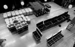 Road cases under byggnation av Zoom-studio, Oriflame Strawberry Fields