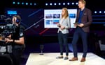 Steadicam-operatör på satellitscen under Sandvik TMM 2022 Strawberry Fields