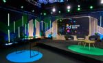 Hybridstudio för fysisk och digital publik