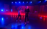 1.Cuz och Greekazo framför Försent i Studio Flex, Snabba Cash Music Event
