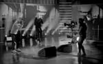 1.Cuz och Greekazo med Steadicam-operatör under musikvideoinspelning i Studio Flex