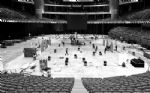 Bakom kulisserna – riggning inför Snowflake World Tour 2023, Avicii Arena