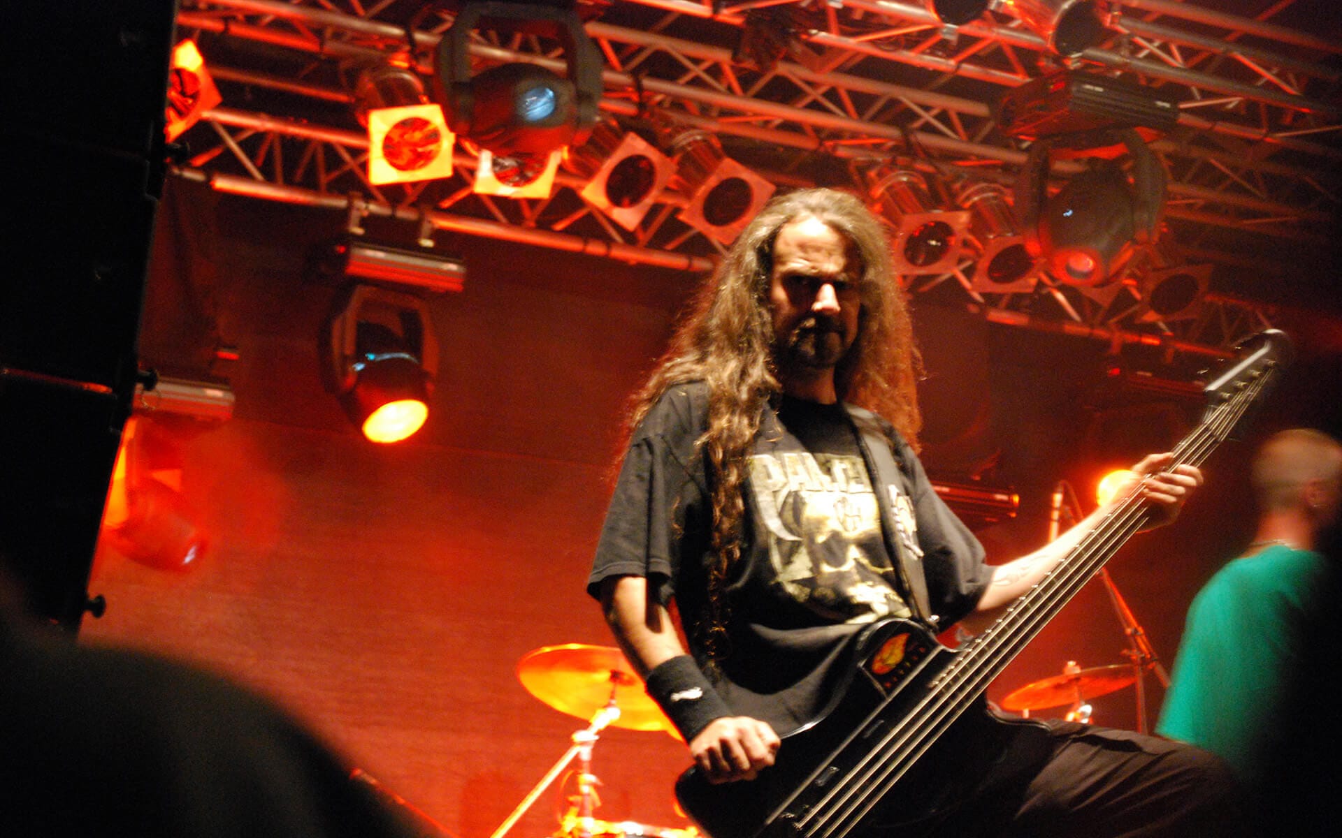 Clawfinger on stage, wide shot, SRBF Edsbergsparken Sollentuna 2008