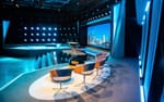 Studio Ett sedd från dialogscenen mot livebandscenen, Strawberry Fields Quality Hotel™ Strawberry Arena
