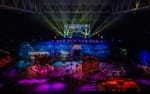 Tele2-City mingelyta med scen i bakgrunden, Tele2 Awards 2019 3Arena