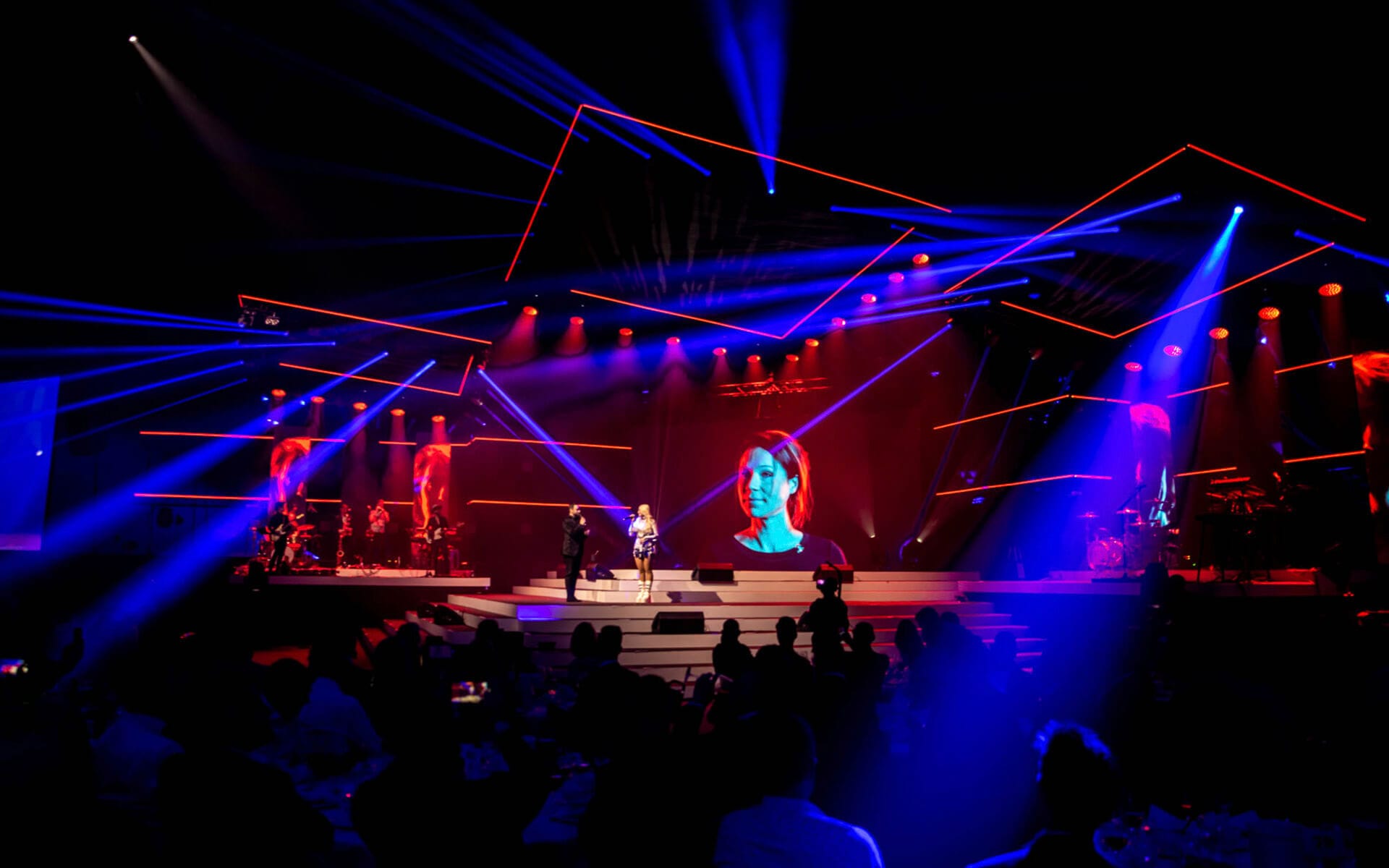 Awards on stage with audience, Tele2 Awards 2022 3Arena