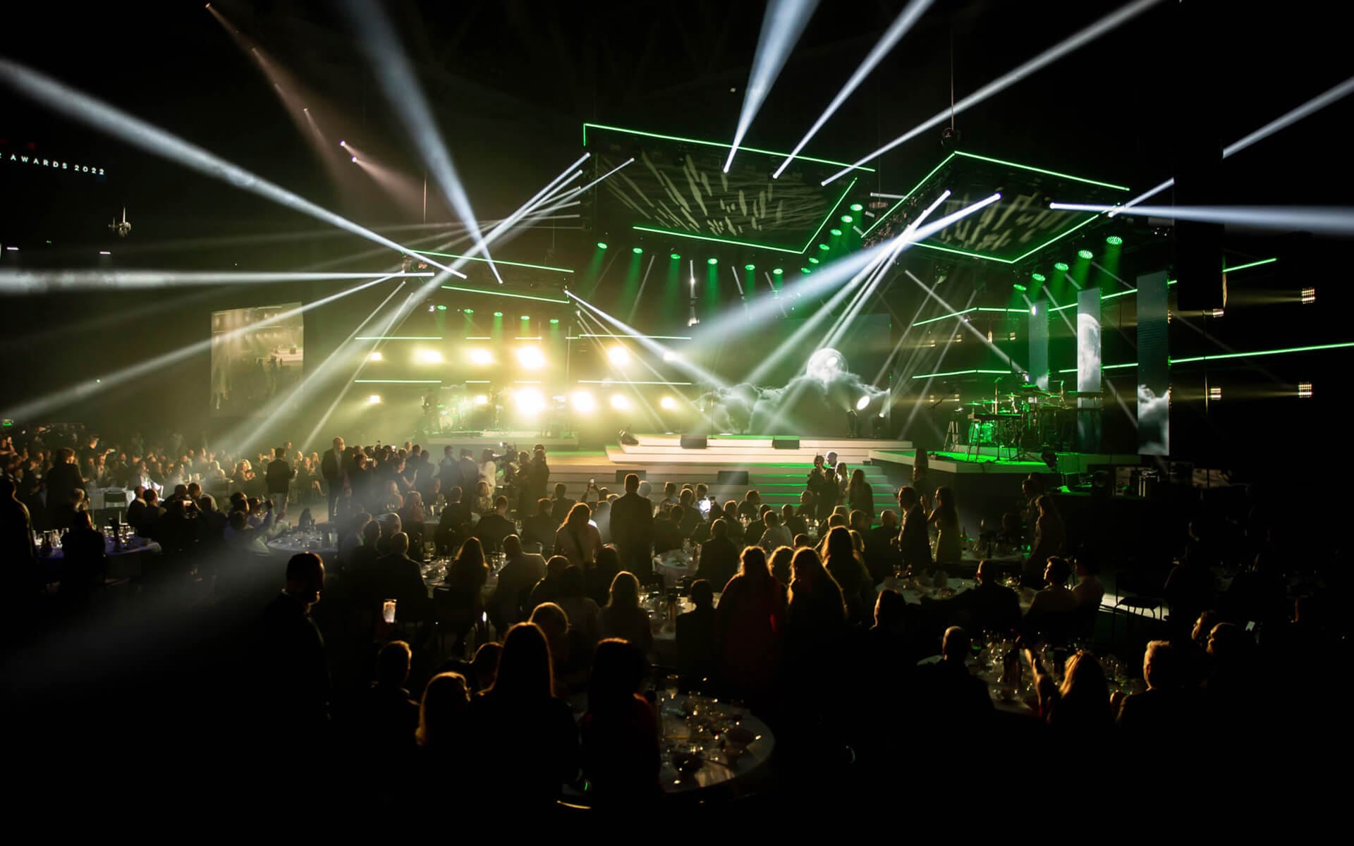 Viktor Leksell performing live on stage, Tele2 Awards 2022 3Arena