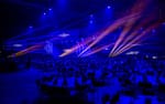 Ljussättning med över 100 armaturer på scen, Tele2 Awards 2023 3Arena