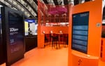 Specialbyggda displaymoduler med inbyggda skärmar, Tink mässmonter RAI Amsterdam