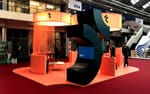 Helmonter, översikt av Tinks monterkoncept, Money 20/20 RAI Amsterdam
