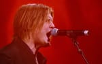 Markus Krunegård live på scen, TUR-Spelen 2022 Stadium Arena Norrköping