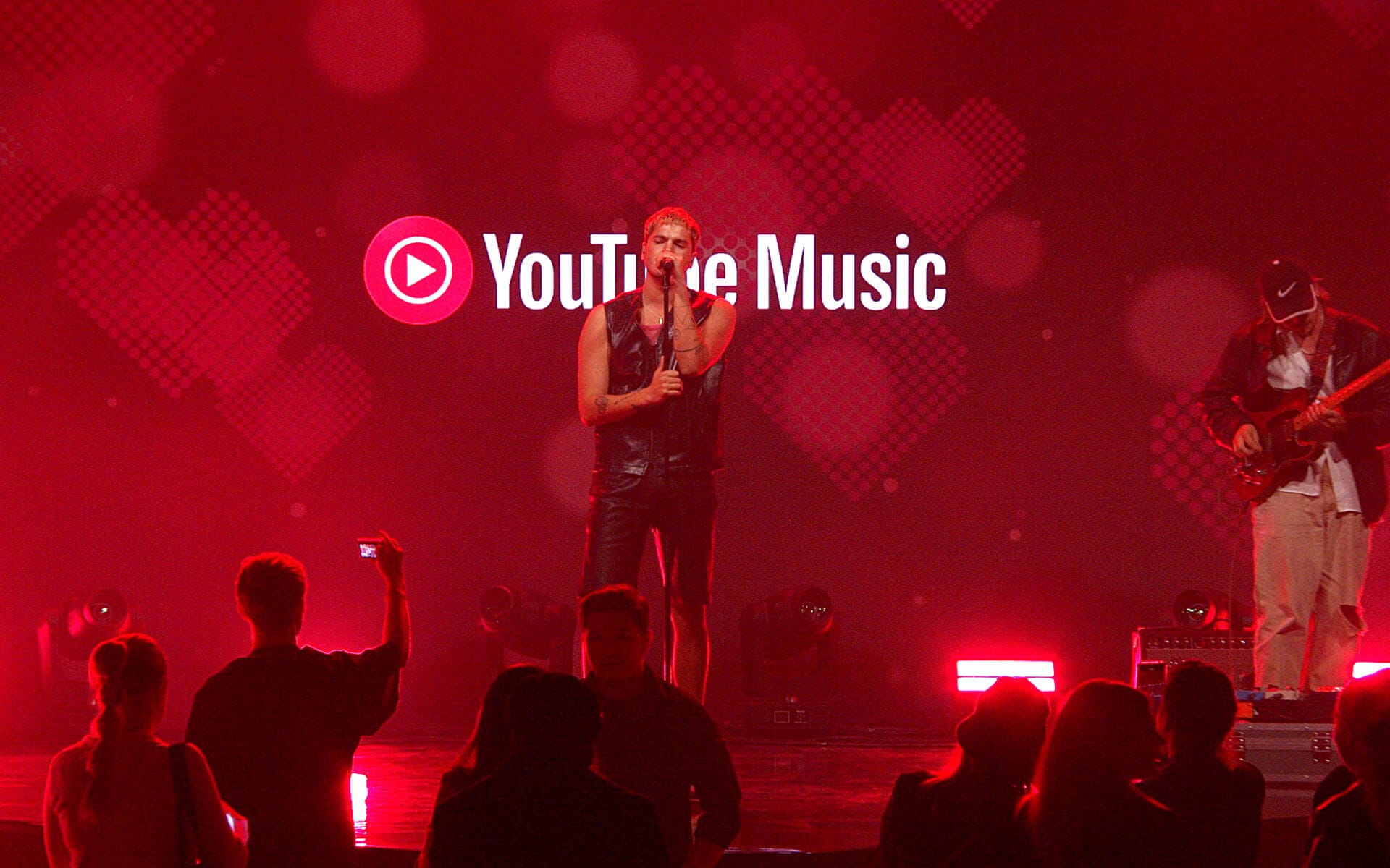 Oscar Zia live på Youtube Festival 2023 på Banankompaniet