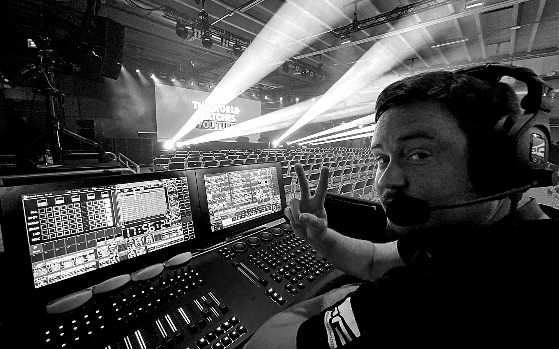 Patrick Södergren ljustekniker Grand MA 3