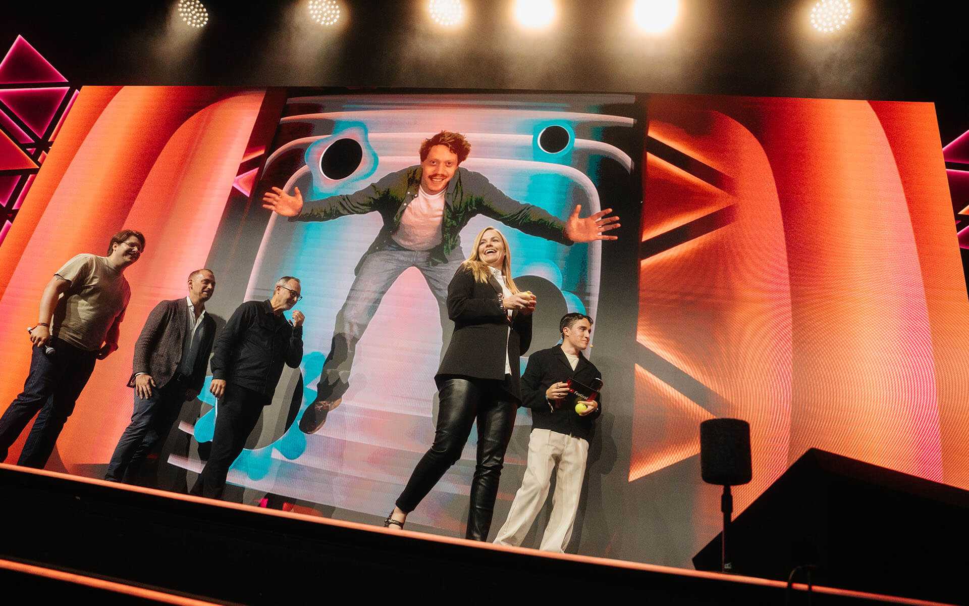 Event environment during YouTube Festival 2025