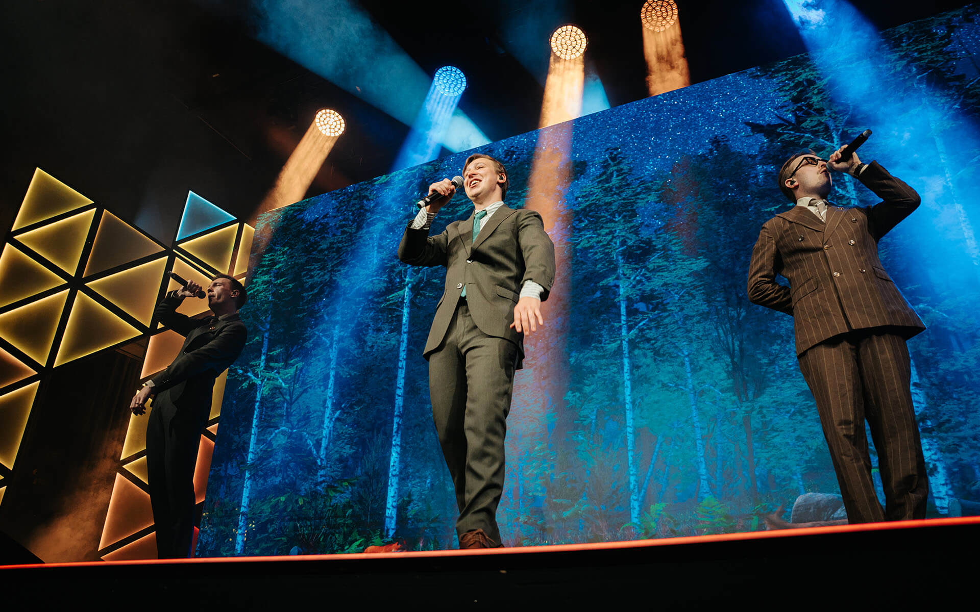 Kaj on stage during YouTube Festival 2025