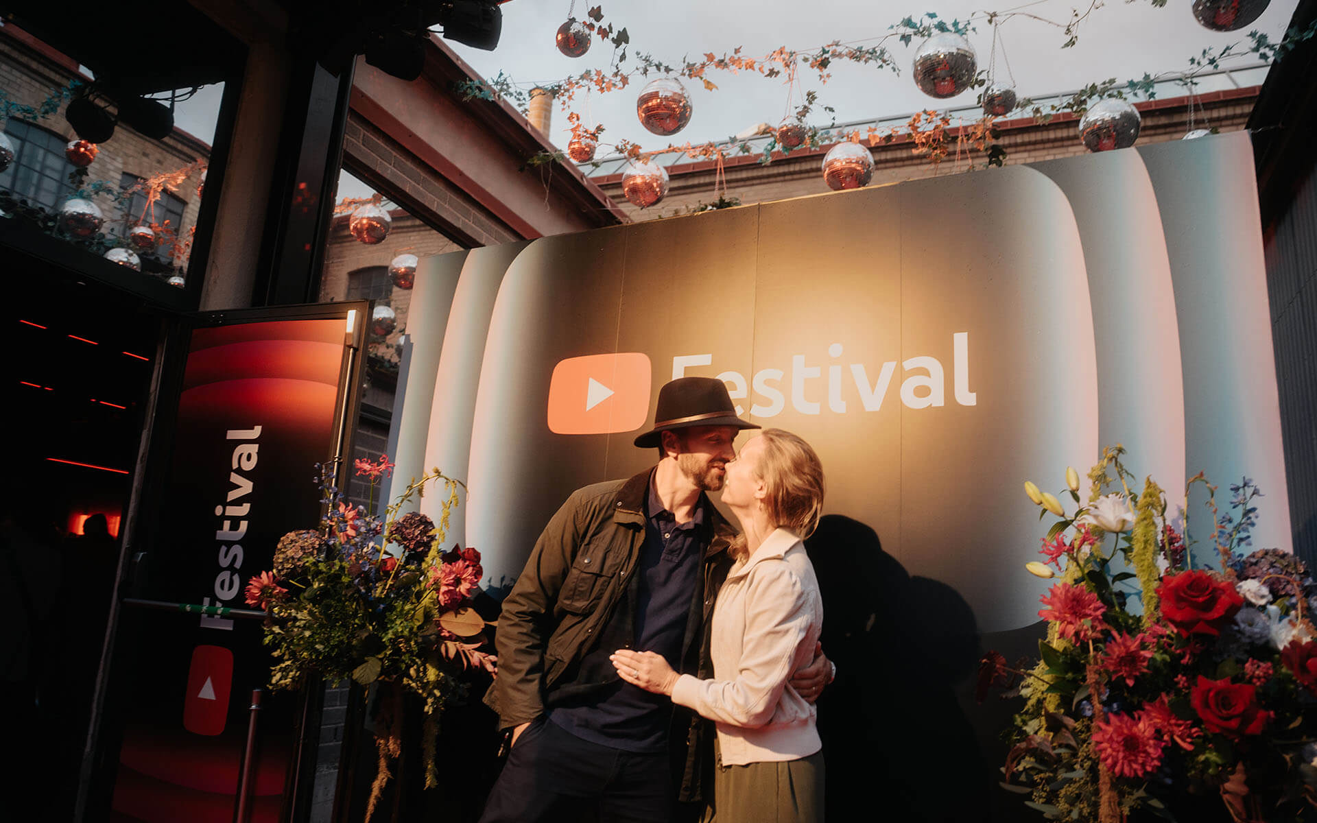 Décor delivery at YouTube Festival 2025