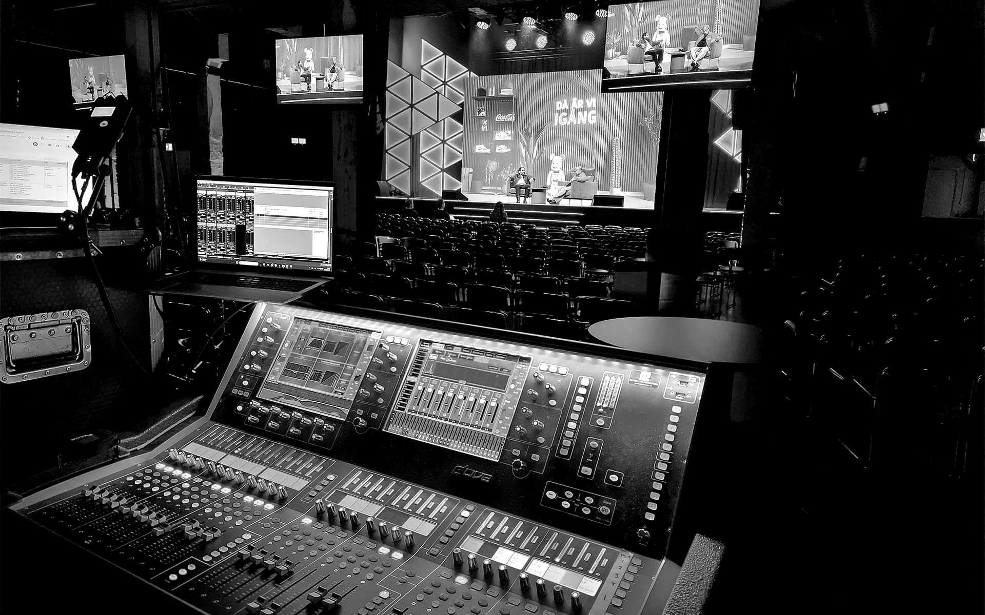 Sound technology at YouTube Festival 2025