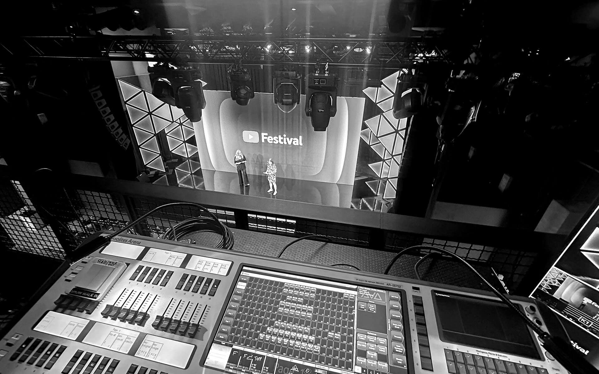 EDGE as production partner at YouTube Festival 2025
