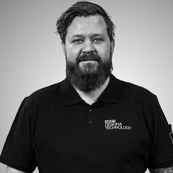 Andreas Hagström, Projektledare på EDGE Design & Technology