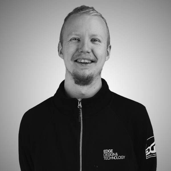 Emil Altis, Ljustekniker på EDGE Design & Technology