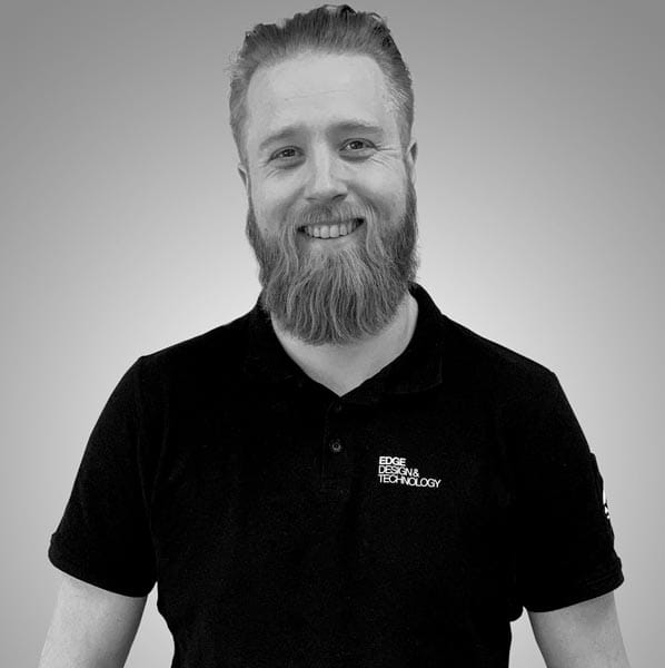 Erik Orrbo, Ljusansvarig på EDGE Design & Technology