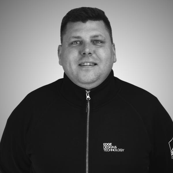 Kaspars Nemess, Ansvarig för snickeriet på EDGE Design & Technology