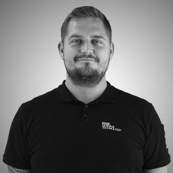 Kim Vestin, Ljustekniker på EDGE Design & Technology